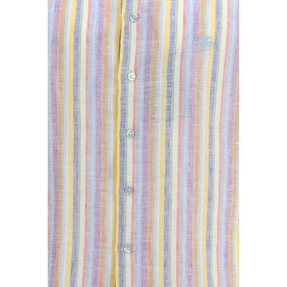 Multicolor Linen Shirt
