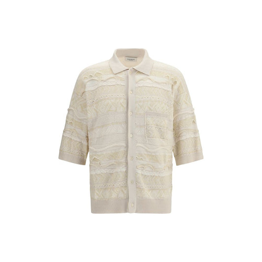 White Cotton Polo Shirt