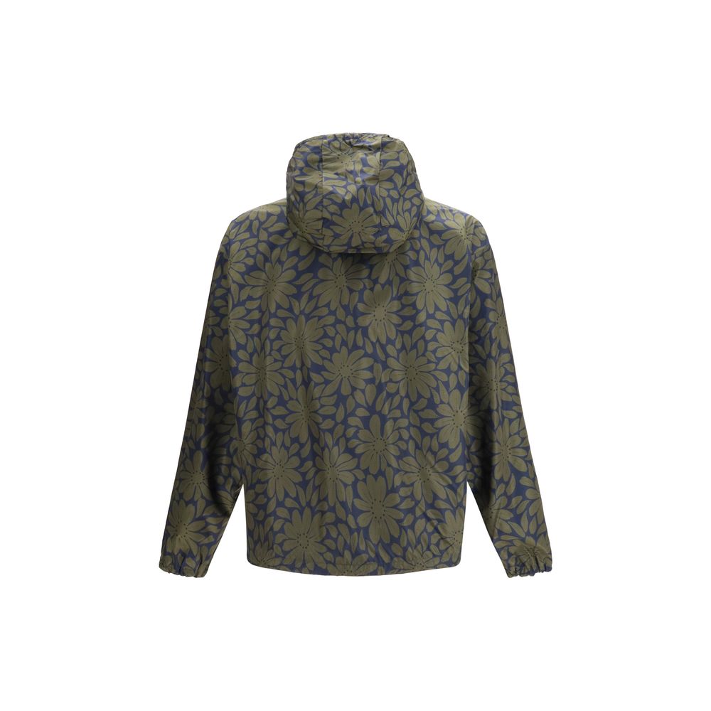 Black Recycled Polyamide Shell Jacket