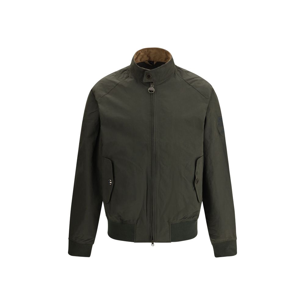 Bicolor Cotton Bomber