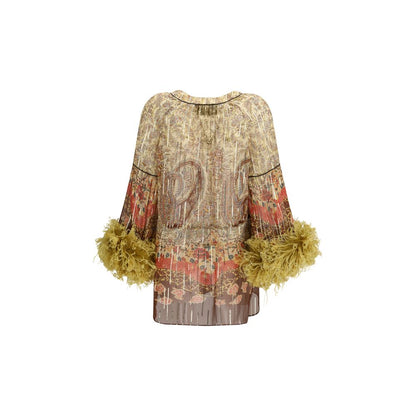 Multicolor Silk Blouse