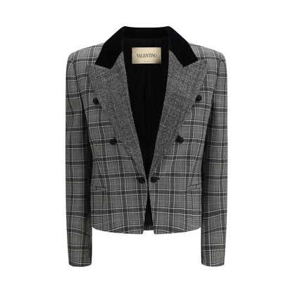 Gray Fleece Wool Coat