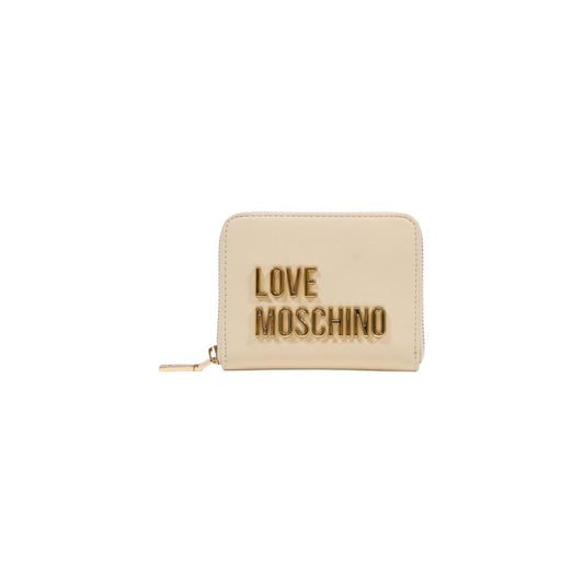 Beige Polyethylene Wallet