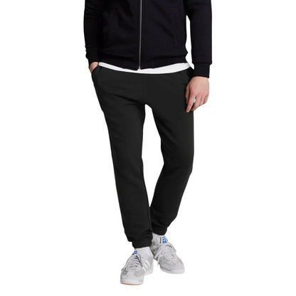 Black Cotton Joggers (Workout Pants)