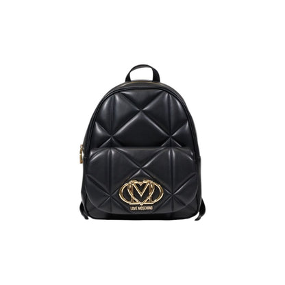 Black Polyethylene Backpack