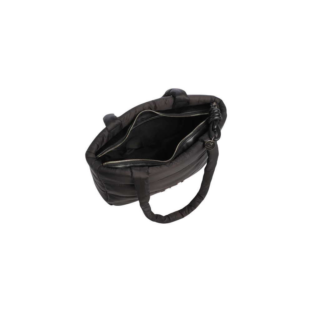 Black Nylon Handbag