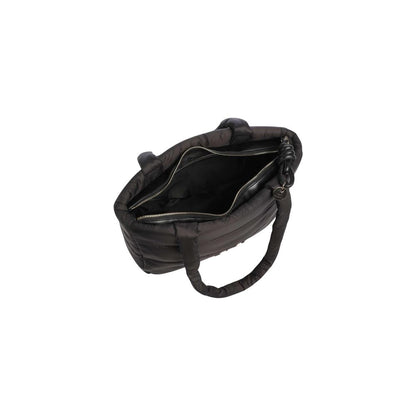 Black Nylon Handbag