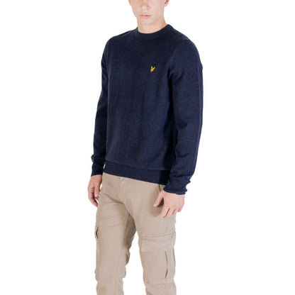 Blue Nylon Sweatshirt