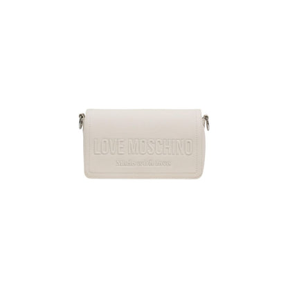 Beige Polyethylene Handbag