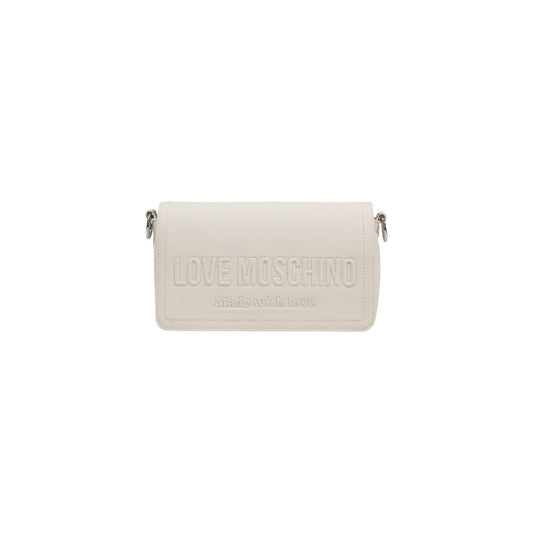 Beige Polyethylene Handbag