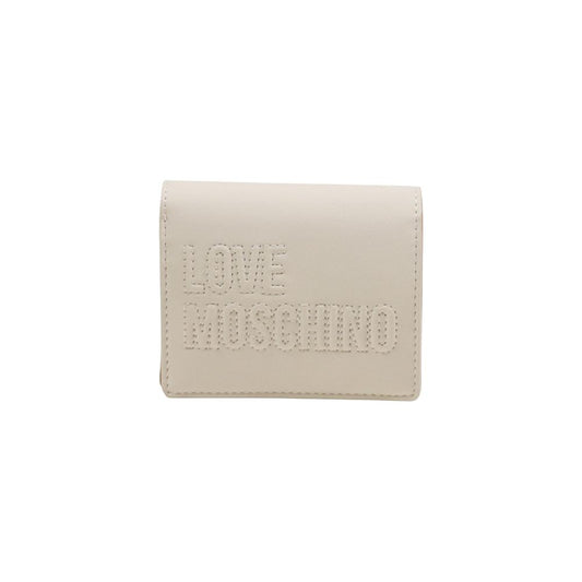 Beige Polyethylene Wallet