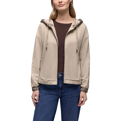 Beige Modal Hoodie