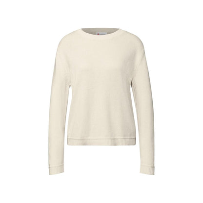 Beige Cotton Sweatshirt