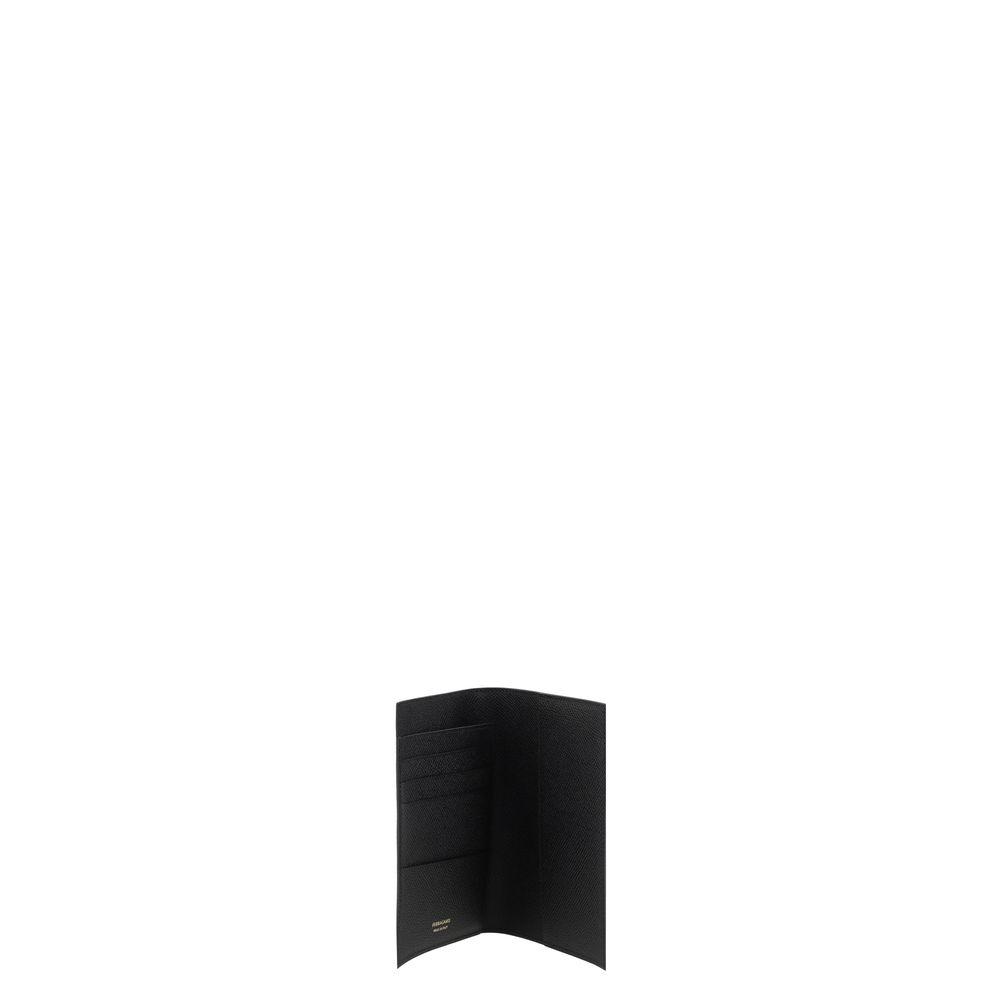 Black Calf Leather Bos Taurus Wallet