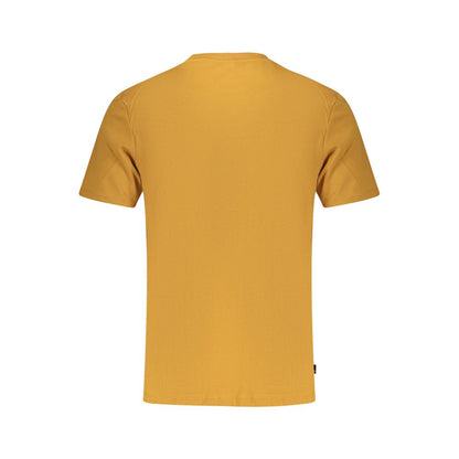 Marrone Cotton Men T-Shirt