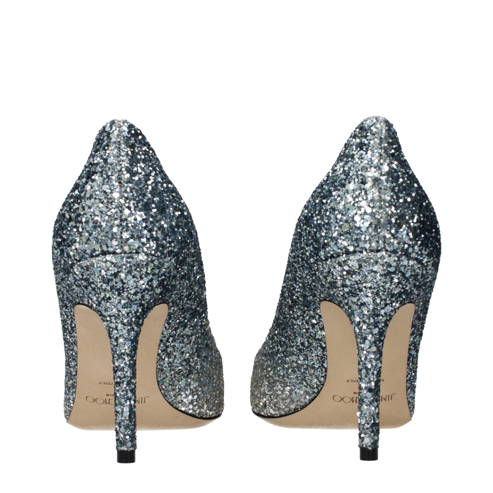 Gray Plastic Pumps