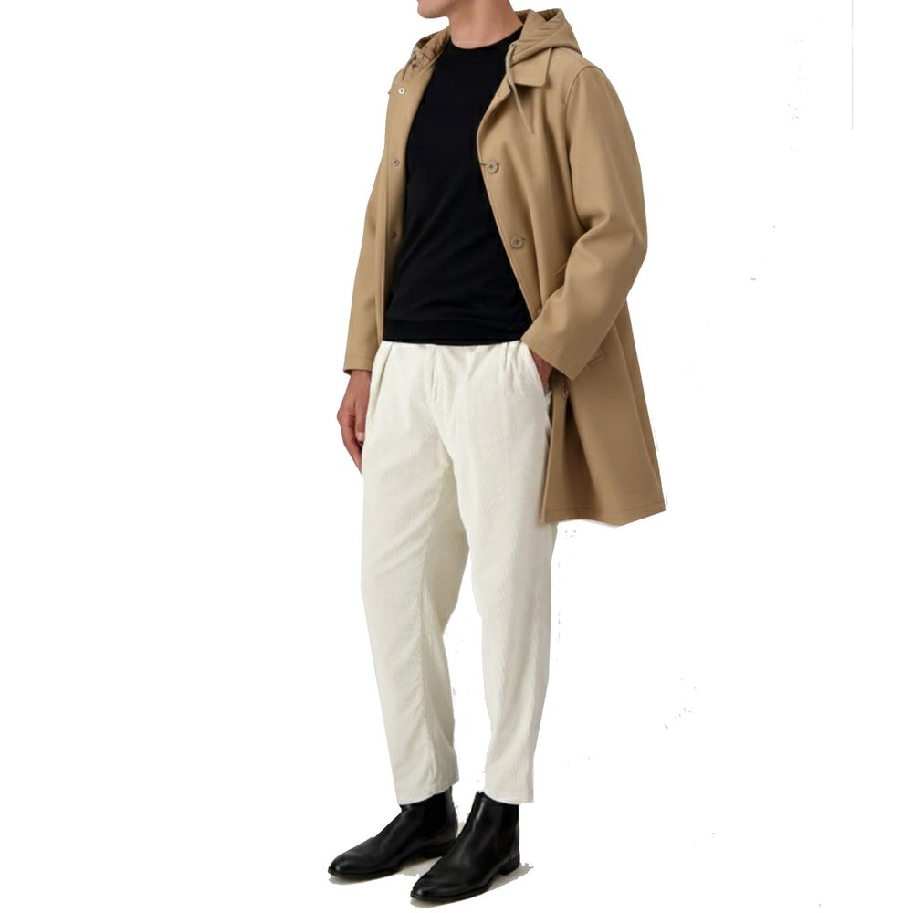 Brown Polyamide Coat