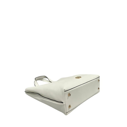 White PU Women Handbag