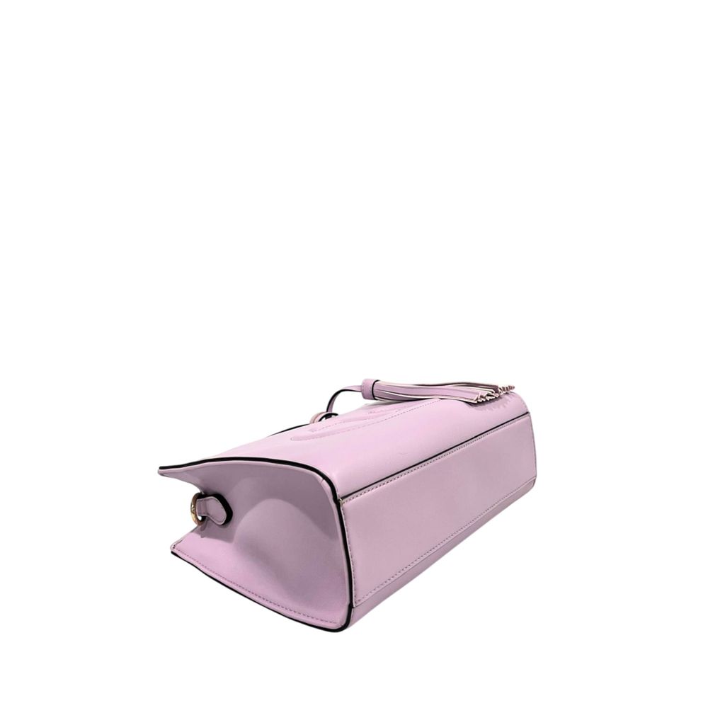 Purple PU Women Handbag