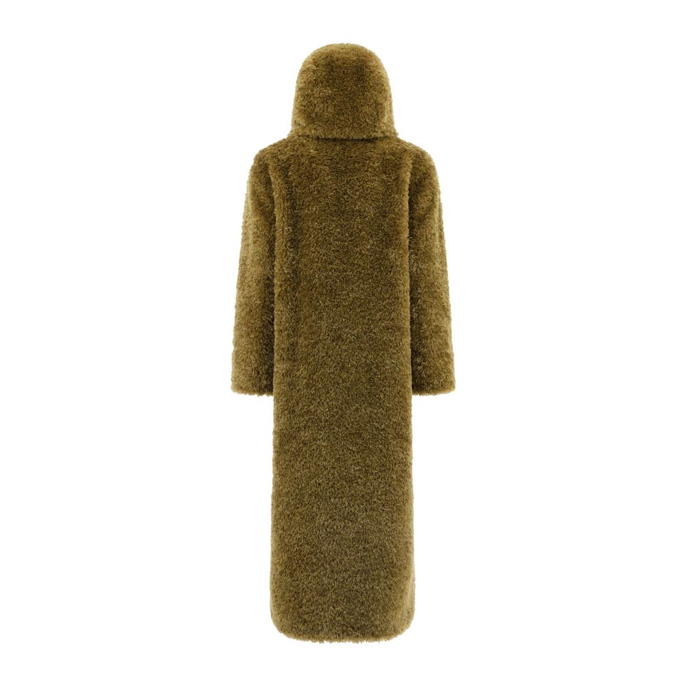 Bicolor Polyester Coat