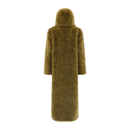 Bicolor Polyester Coat