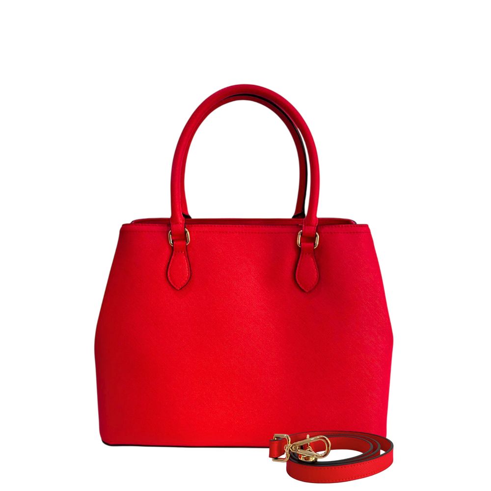 White PU Women Handbag