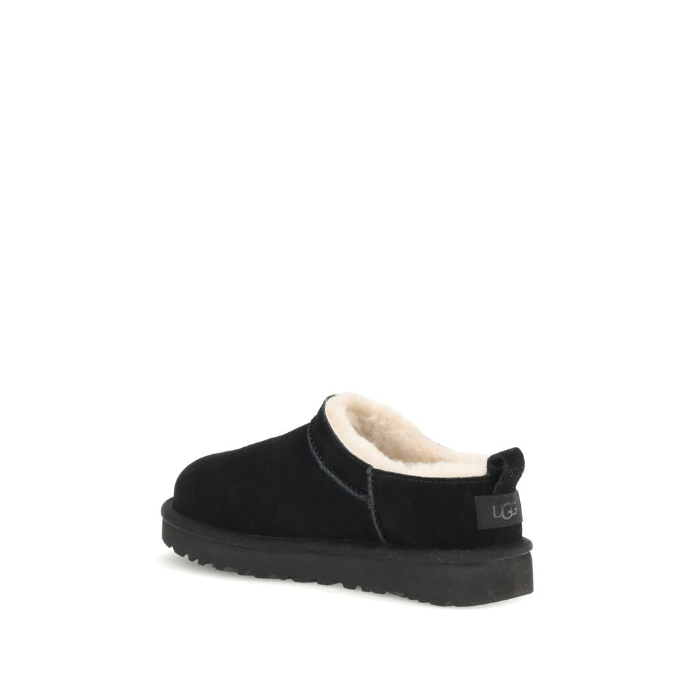 Black Leather Ankle Boots