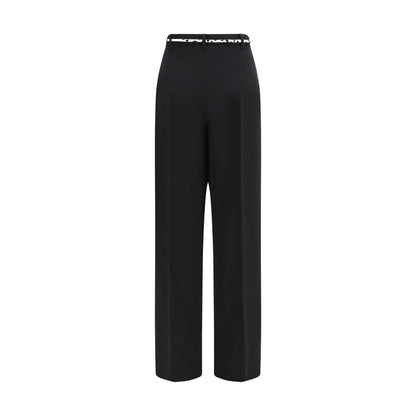 Black Triacetate Dress Pants