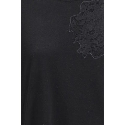 Black Silk Sweatshirt