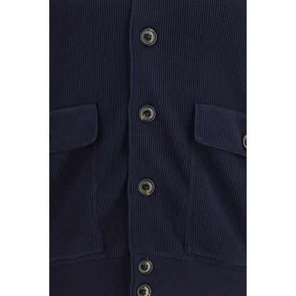 Blue Cotton Sweatshirt