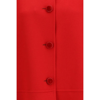 Multicolor Fleece Wool Coat