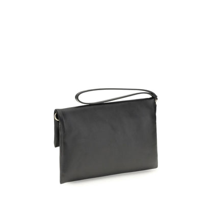 Black Lamb Ovis Aries Aries Clutch Bag