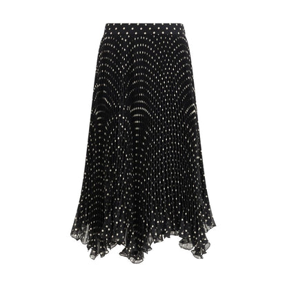 Black Silk Skirt