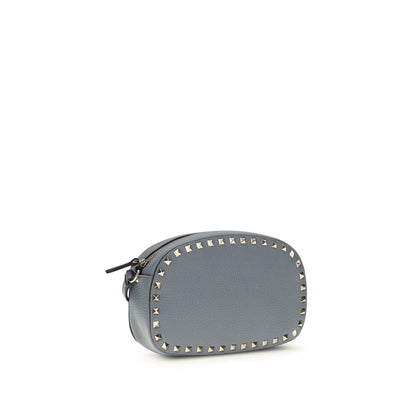 Blue Calf Leather Bos Taurus Shoulder Bag