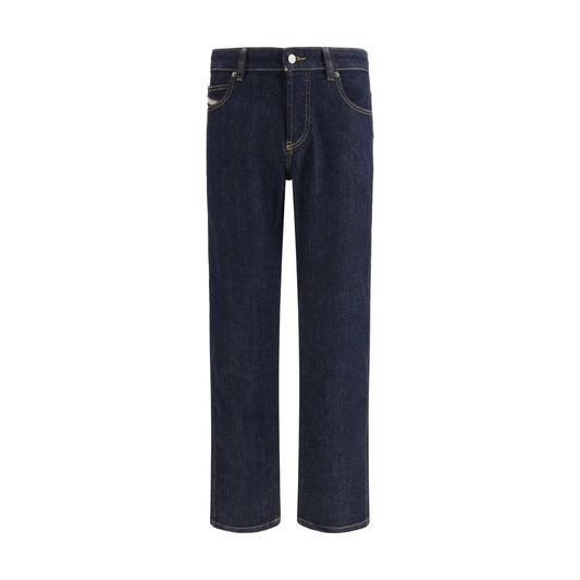 Black Cotton Slim Fit Jeans