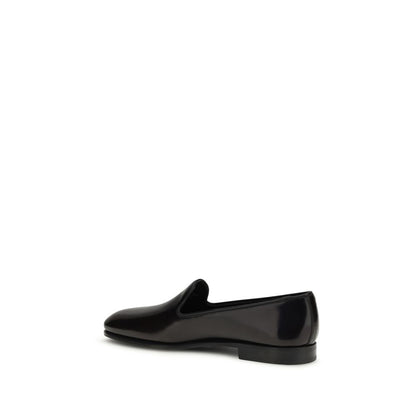 Bordeaux Calf Leather Bos Taurus Slip-On Loafers