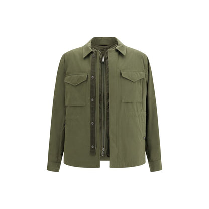 Bicolor Cotton Coat