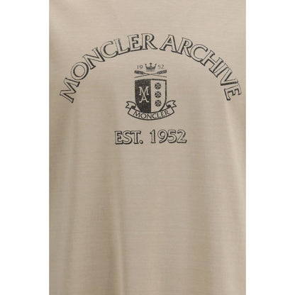 Beige Cotton T-Shirt