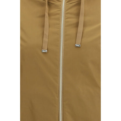 Blue Polyester Coat