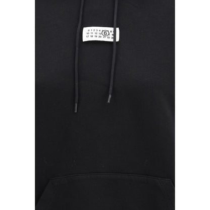 Black Cotton Sweatshirt