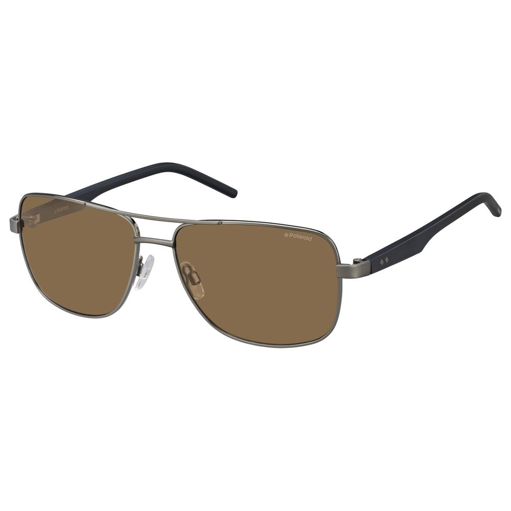 Blue Metal Sunglasses
