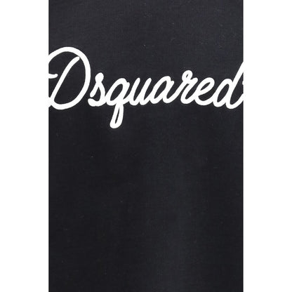 Black Cotton Sweatshirt