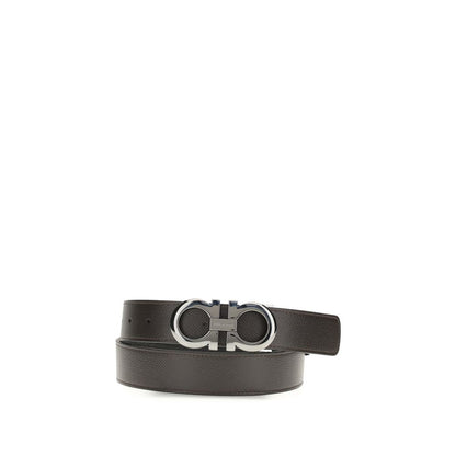 Brown Calf Leather Bos Taurus Belt