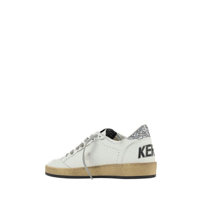 White Goatskin Sneakers