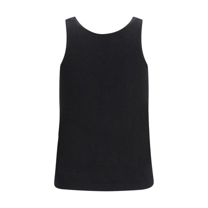 Black Cashmere Tank Tops