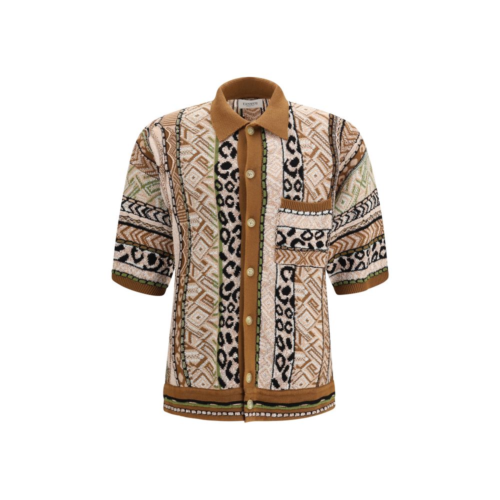 Multicolor Cotton Pattern Shirt