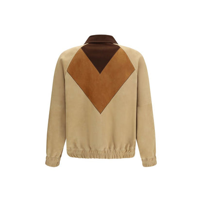 Brown Goatskin Biker Jacket