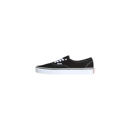 Black Fabric Low Top Sneakers