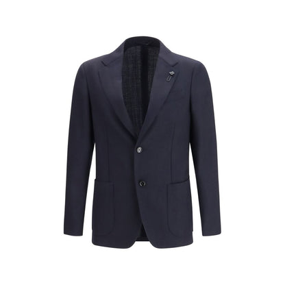 Blue Wool Blazer