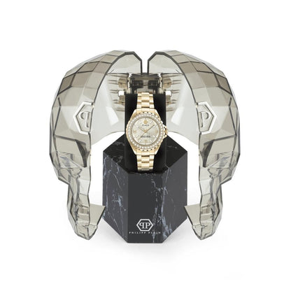 Gold Stainless Steel Dress Watch